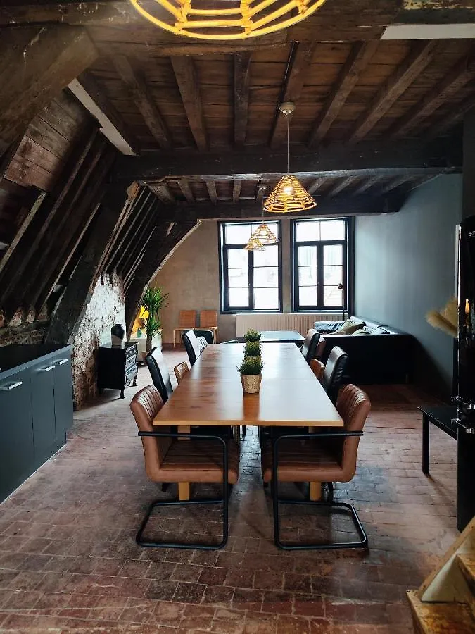 Rooftop Apartment With 60M Terrace Overlooking The Cathedral Anvers Belgique